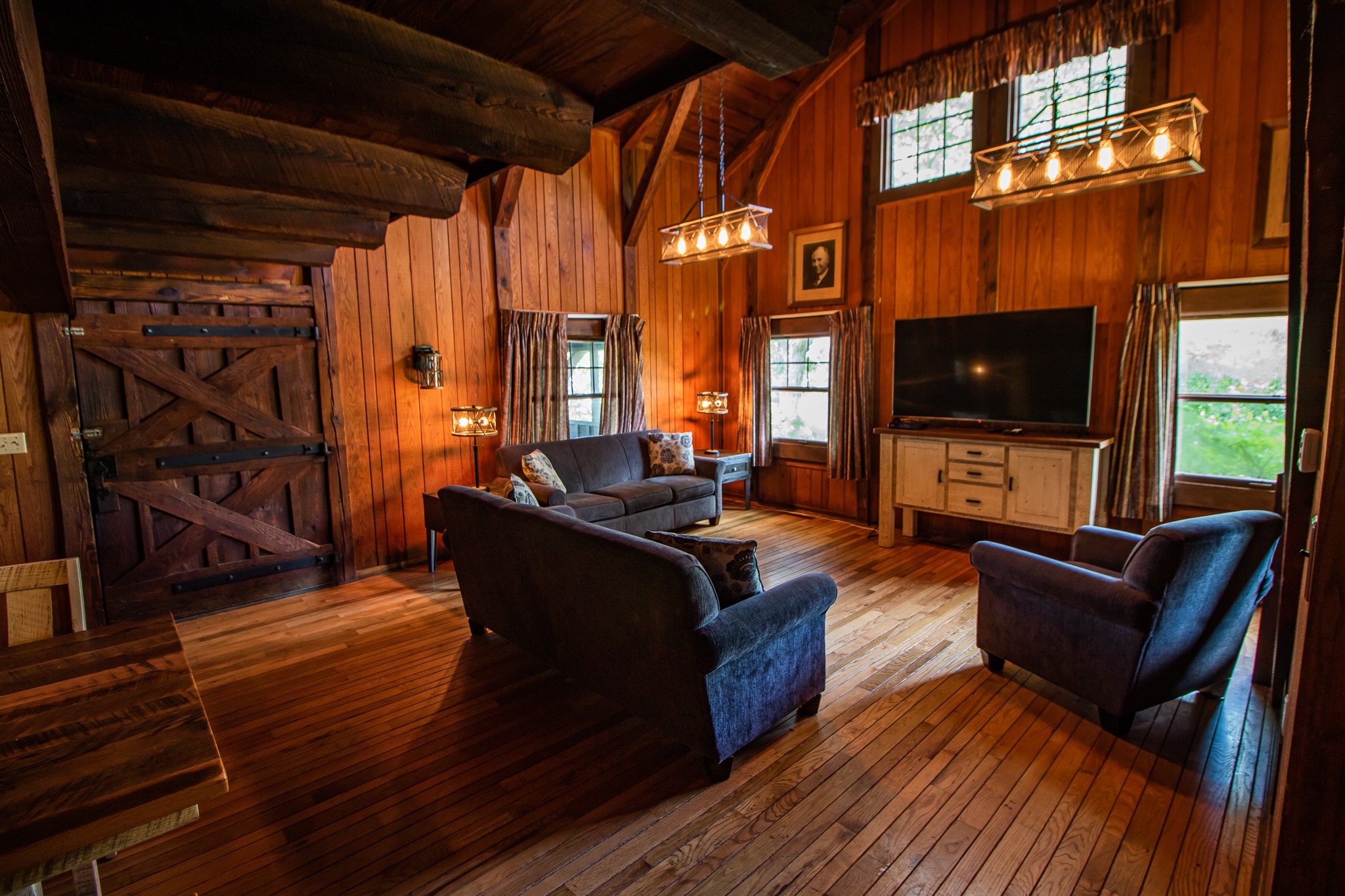 The Harding Cabin on Deer... - Deer Creek State Park Lodge | Facebook