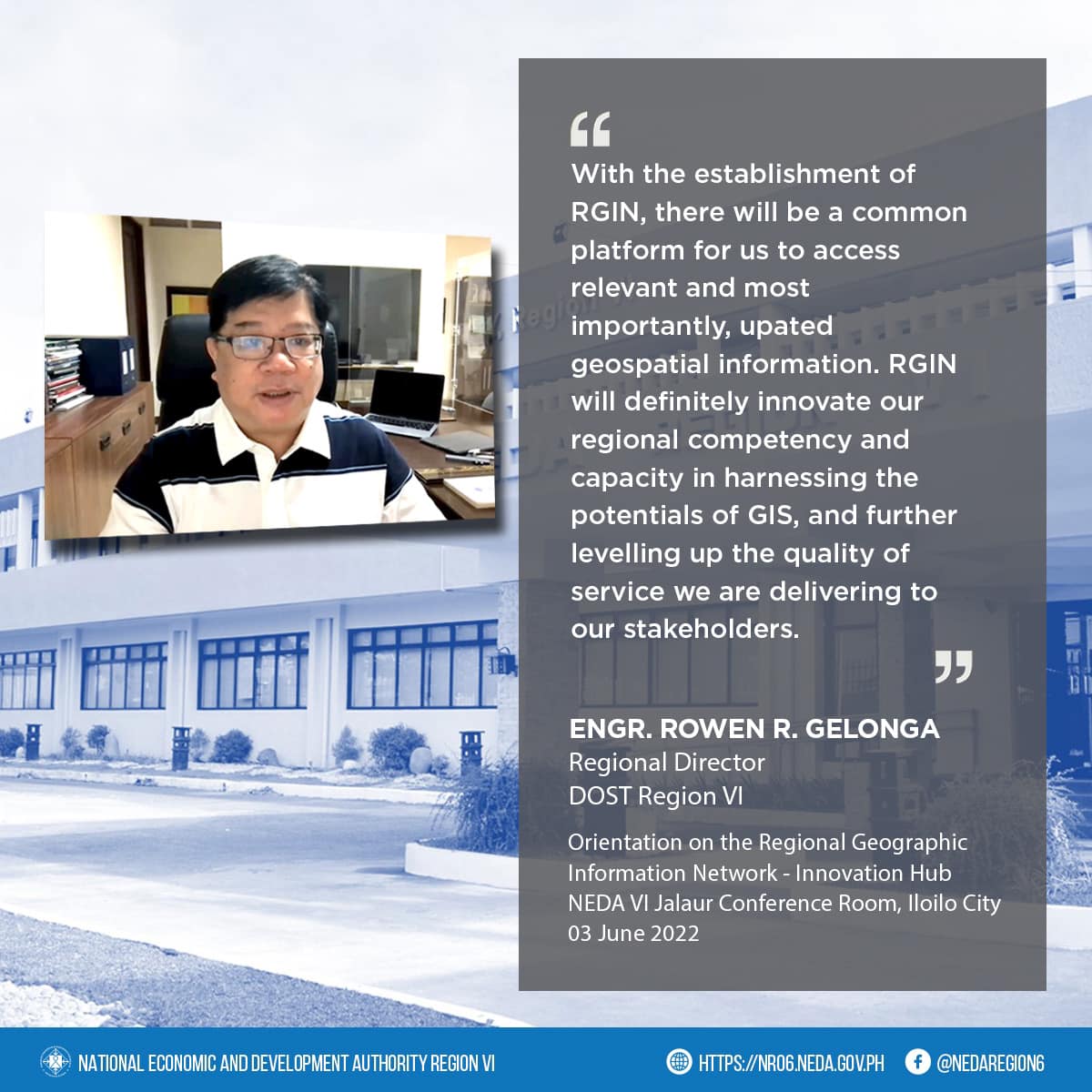 LOOK: Orientation on the Regional GIS... - DEPDev Region VI | Facebook