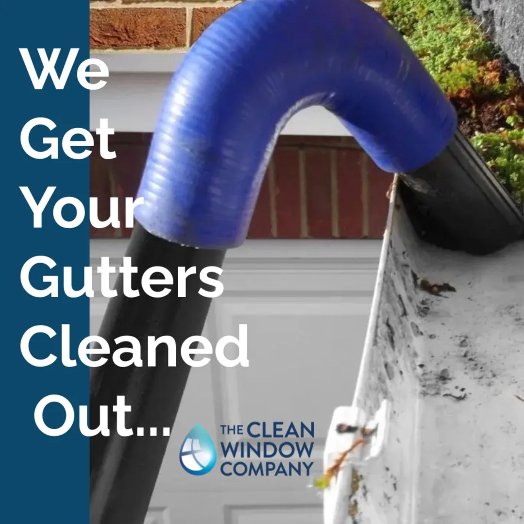 We get your gutters cleaned... - The Clean Window Company | Facebook