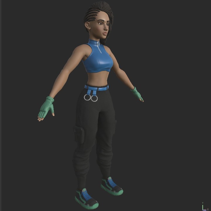 Give Your Jumps - WIP - Jessy Second main character from Reality Rash ...