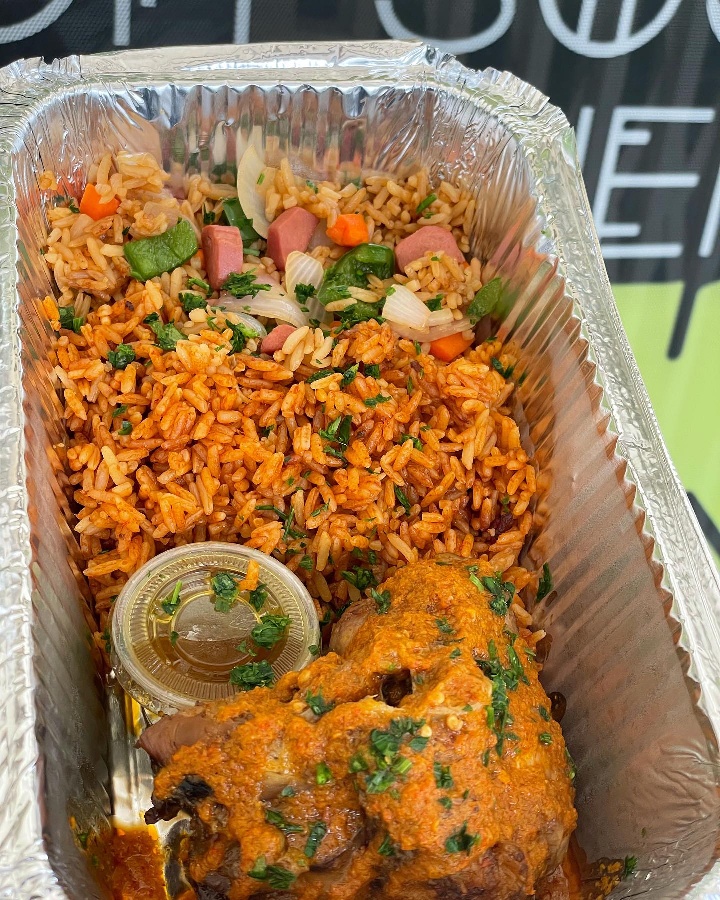 GH Soul Kitchen - A combo pack of Fried rice and Jollof...