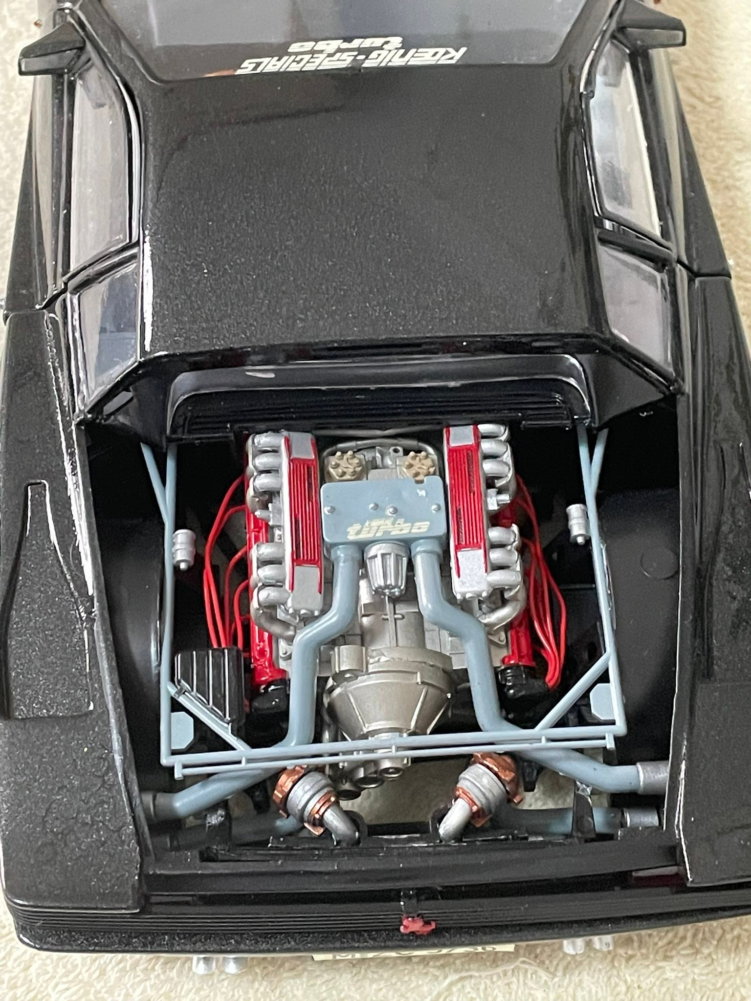 Fujimi 1/16 Koenig Testarossa model car build and review