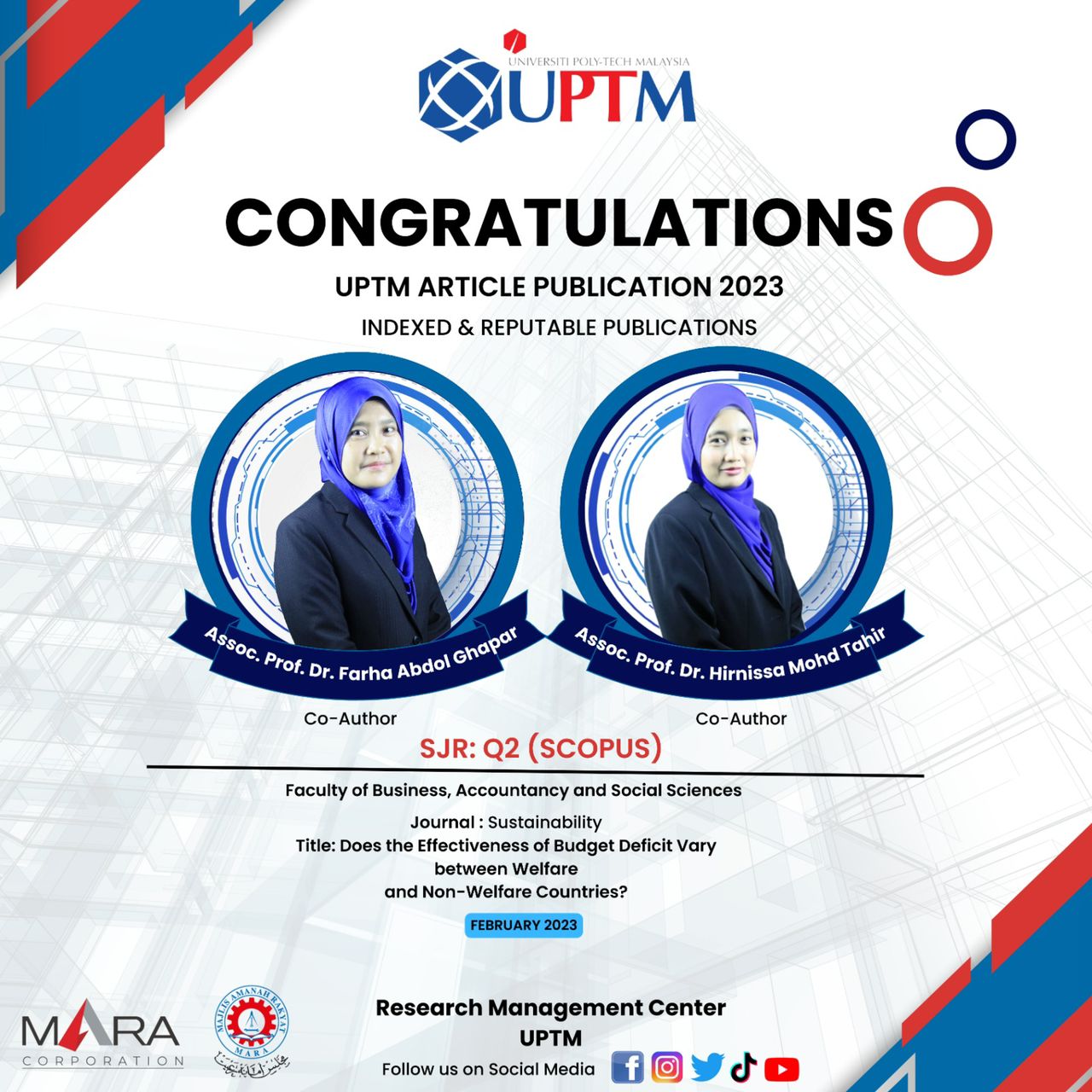 Tahniah diucapkan... - Universiti Poly-Tech Malaysia - UPTM