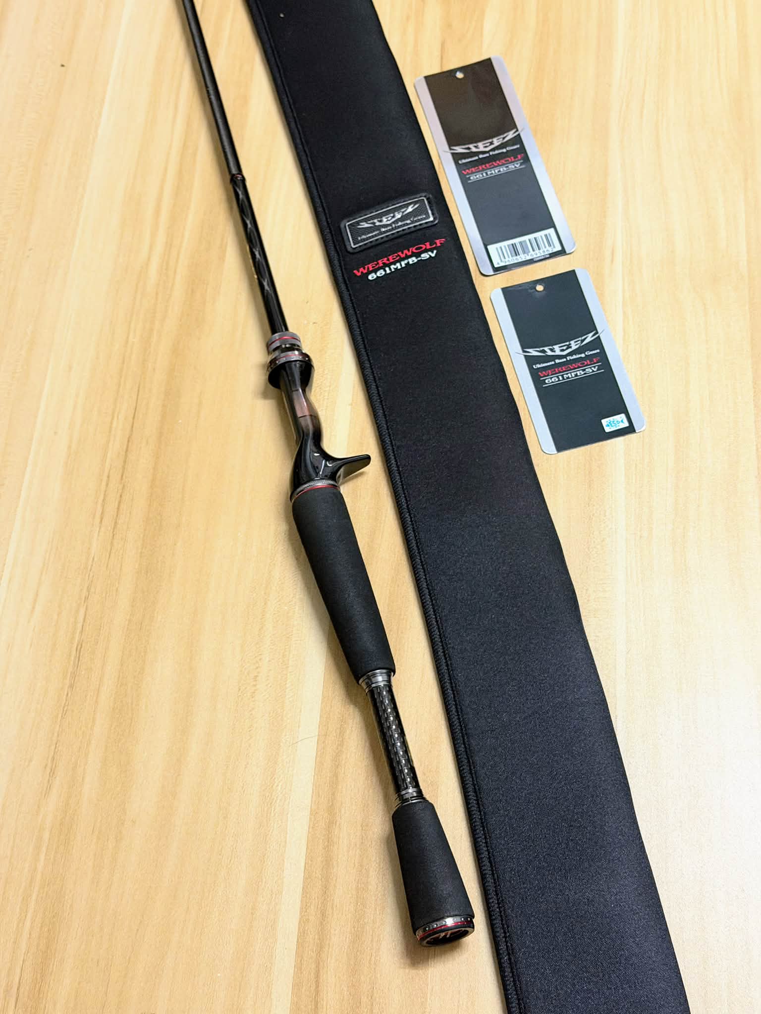 Daiwa Steez Werewolf 661MFB-SV fishing rod