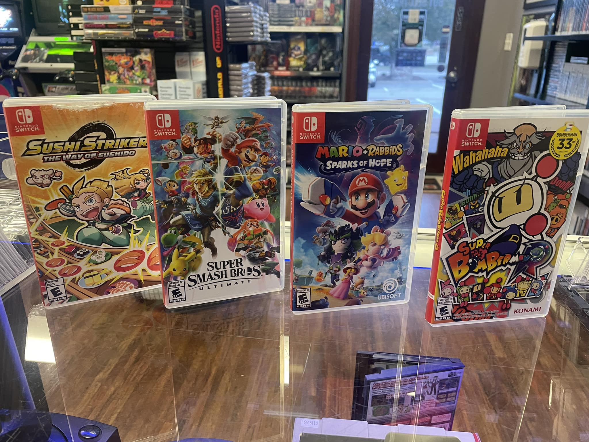 New Nintendo Switch titles at The Gaming Vault