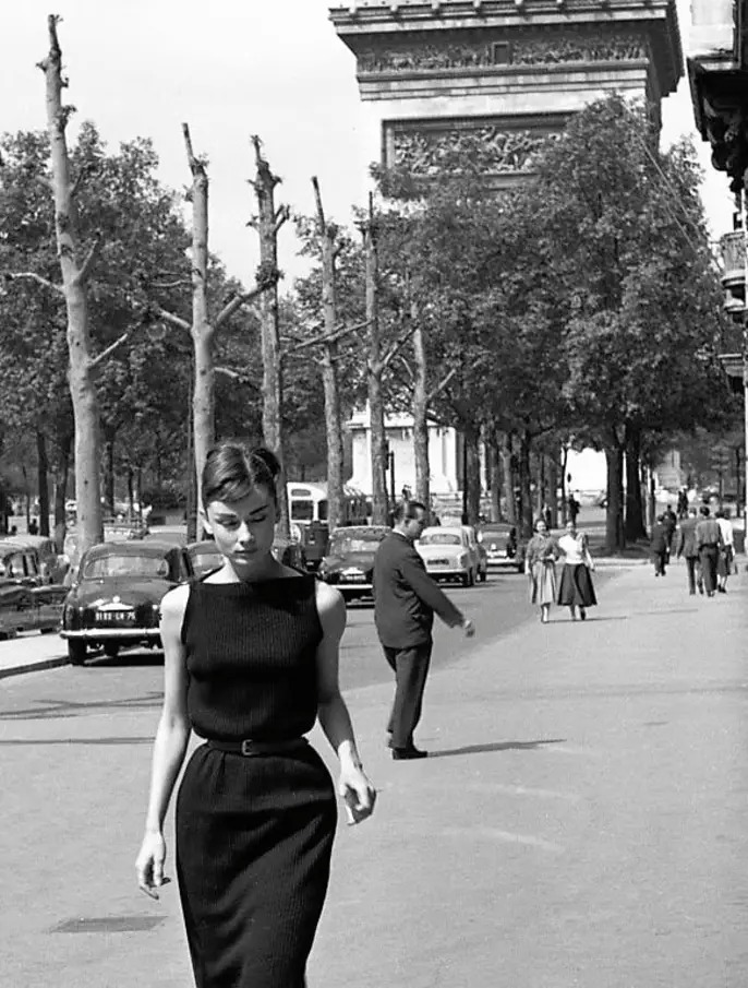 Audrey Hepburn in Paris