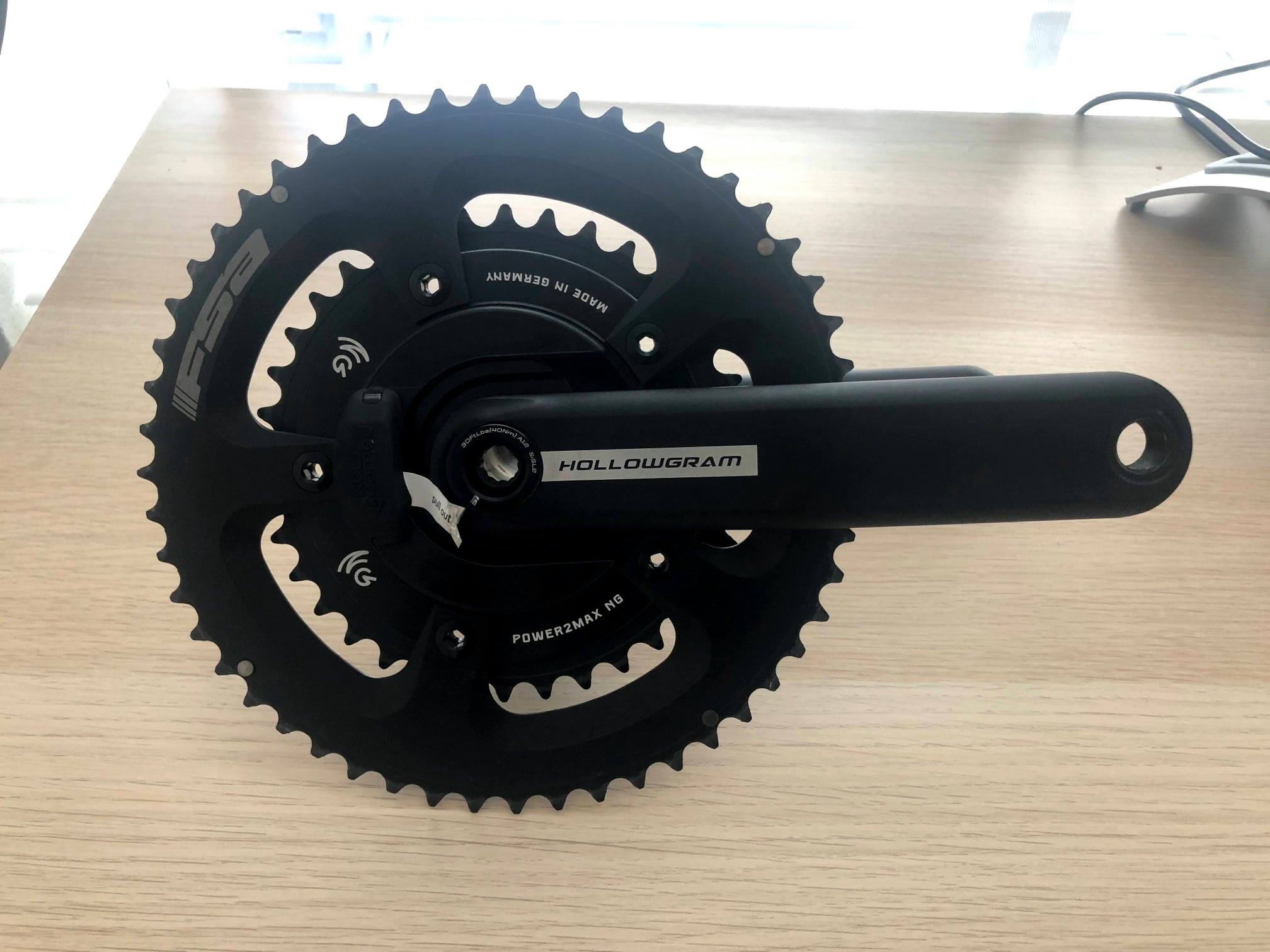 Can I replace Power2Max Hollogram with Hollow Gram chainring