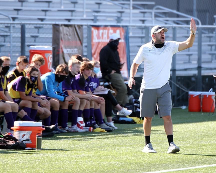 Louisburg Sports Zone - Louisburg head soccer coach Kyle Conley was ...