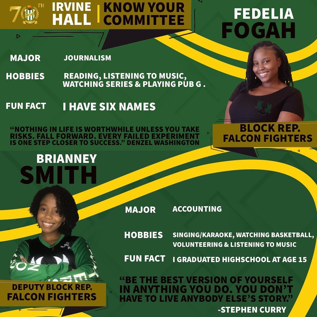 Introducing the Block... - Irvine Hall, Uwi Mona