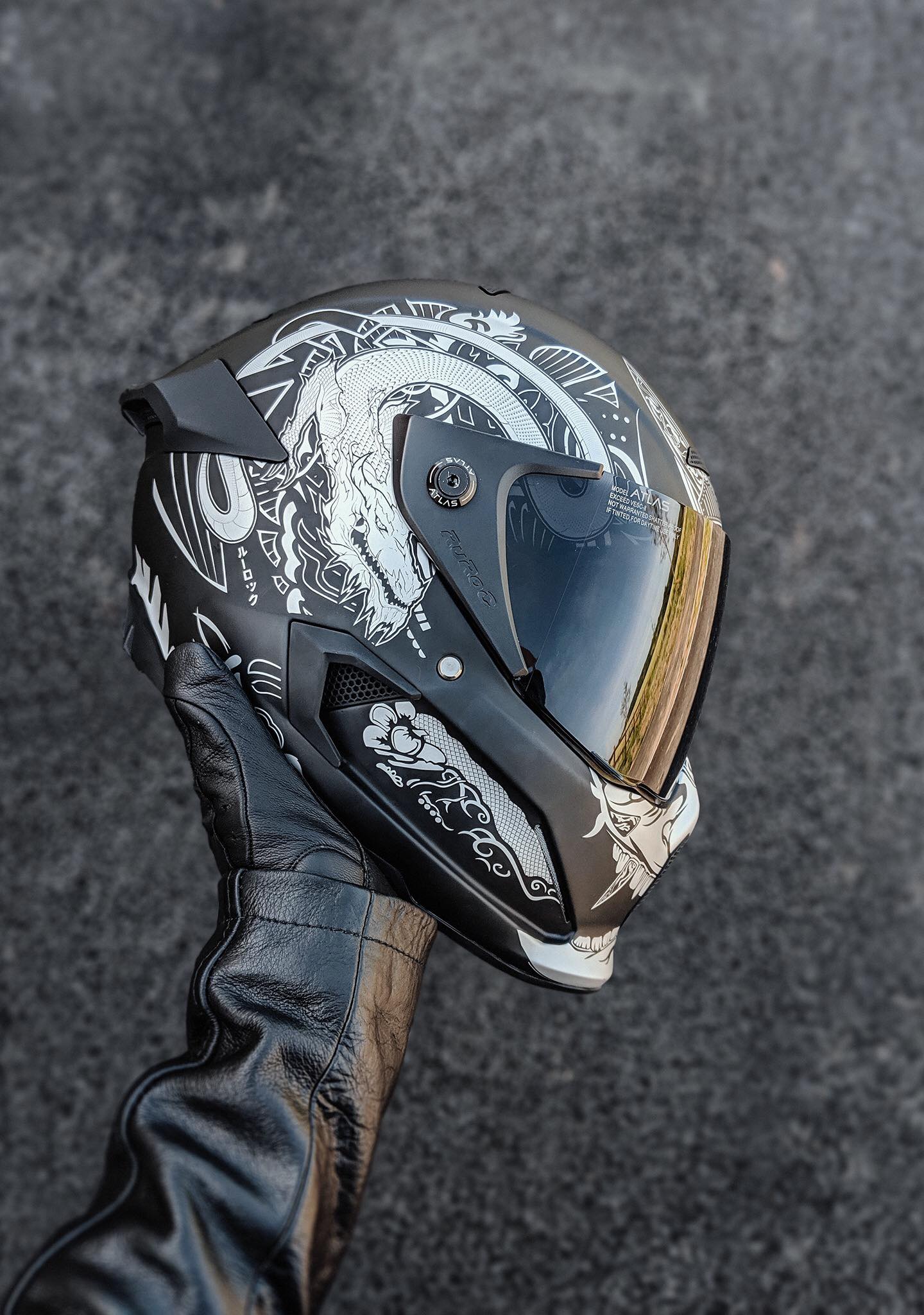 atlas motorcycle helmet ronin Devtac - Full Face Ballistic - NIJ Level IIIA not even the spell BLOCKHEAD - Setting up my