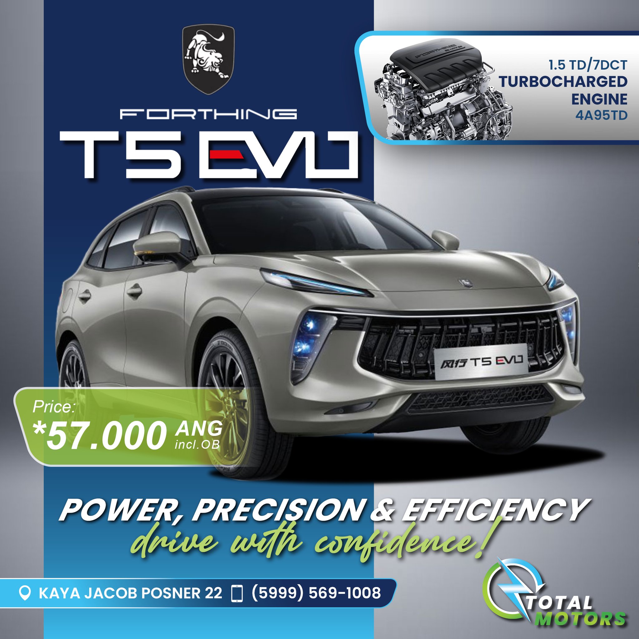 Experience unmatched confidence and... - Total Motors Curacao