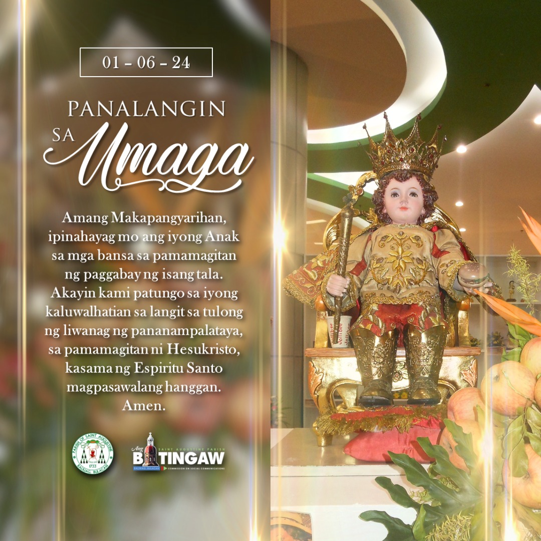 PA... - Ang Batingaw - Saint Augustine Parish Baliwag, Bulacan | Facebook
