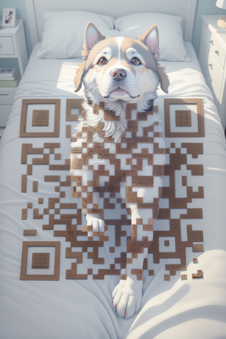 Vision2art QR code creation