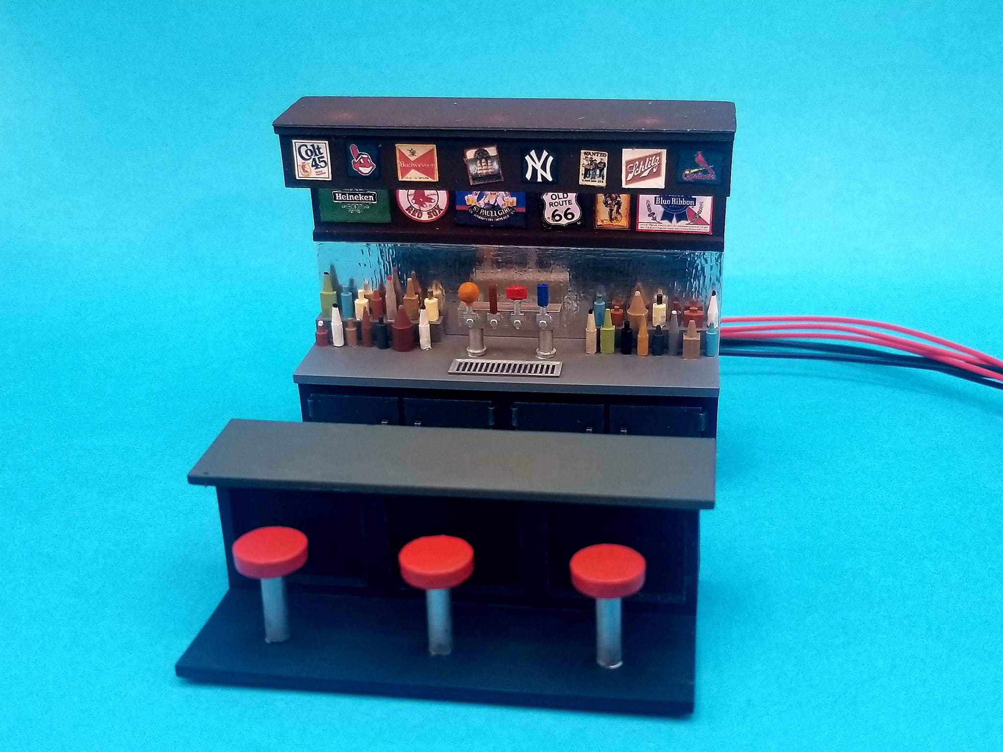 The Beer Tap & Bar is now... - Pete's 3D Scale Models | Facebook