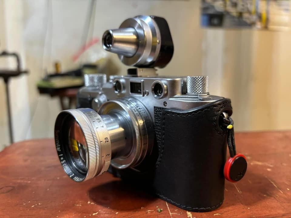 Leica IIIF camera and Summitar 5cm lens review