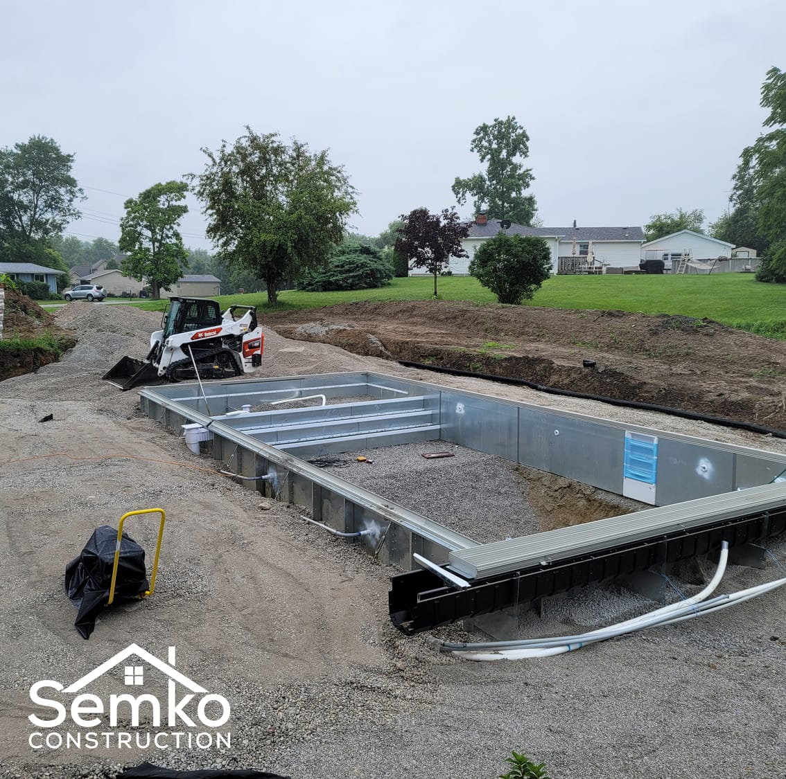Sometimes progress photos can be fun... - Semko Construction | Facebook
