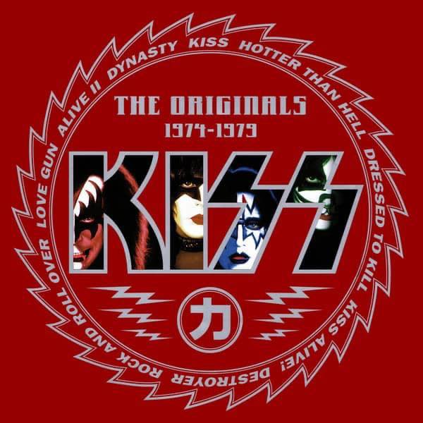 KISS ORIGINALS 1974-1978紙箱と 紙ジャケットCD6枚 KISS ORIGINALS