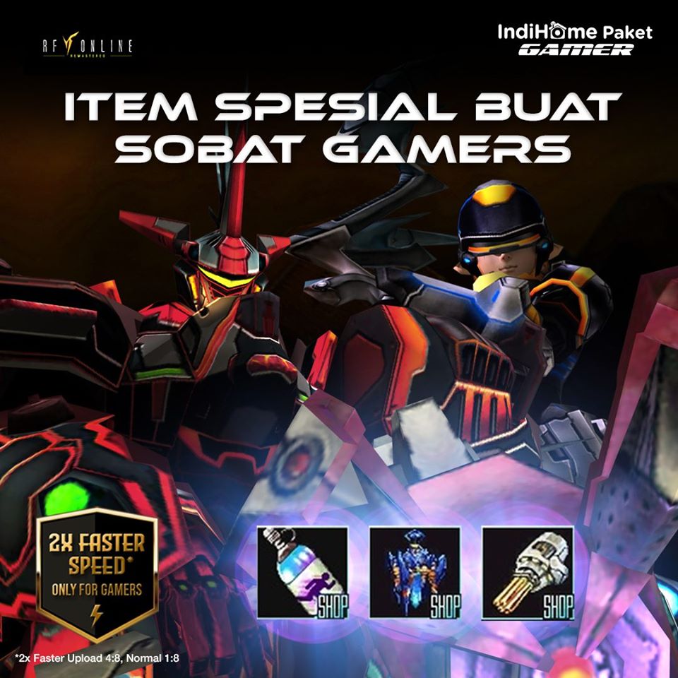 Rf Online Remastered Indonesia Ada Kolaborasi Spesial Dari Rf Remastered Dengan Indihome Halo Patriot Rf Bagi Patriot Rf Yang Menggunakan Indihome Paket Gamer Akan Mendapatkan Bonus Istimewa Secara Gratis Mau Tau