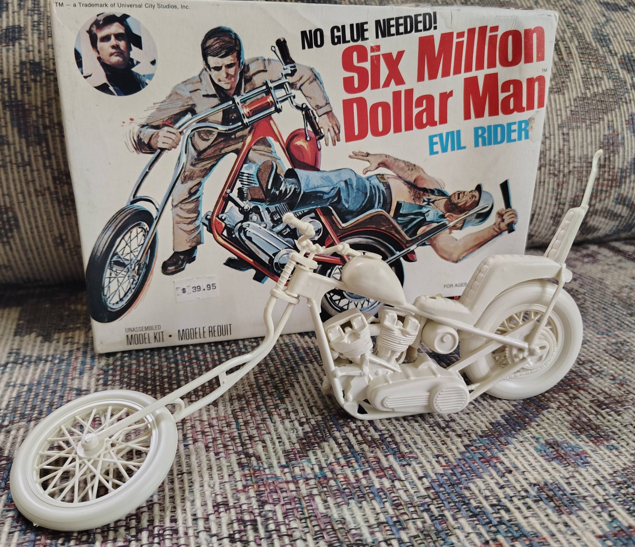 EVIL KUSTOM ライダース Six Million Dollar Man Evil Rider model motorcycle kit review