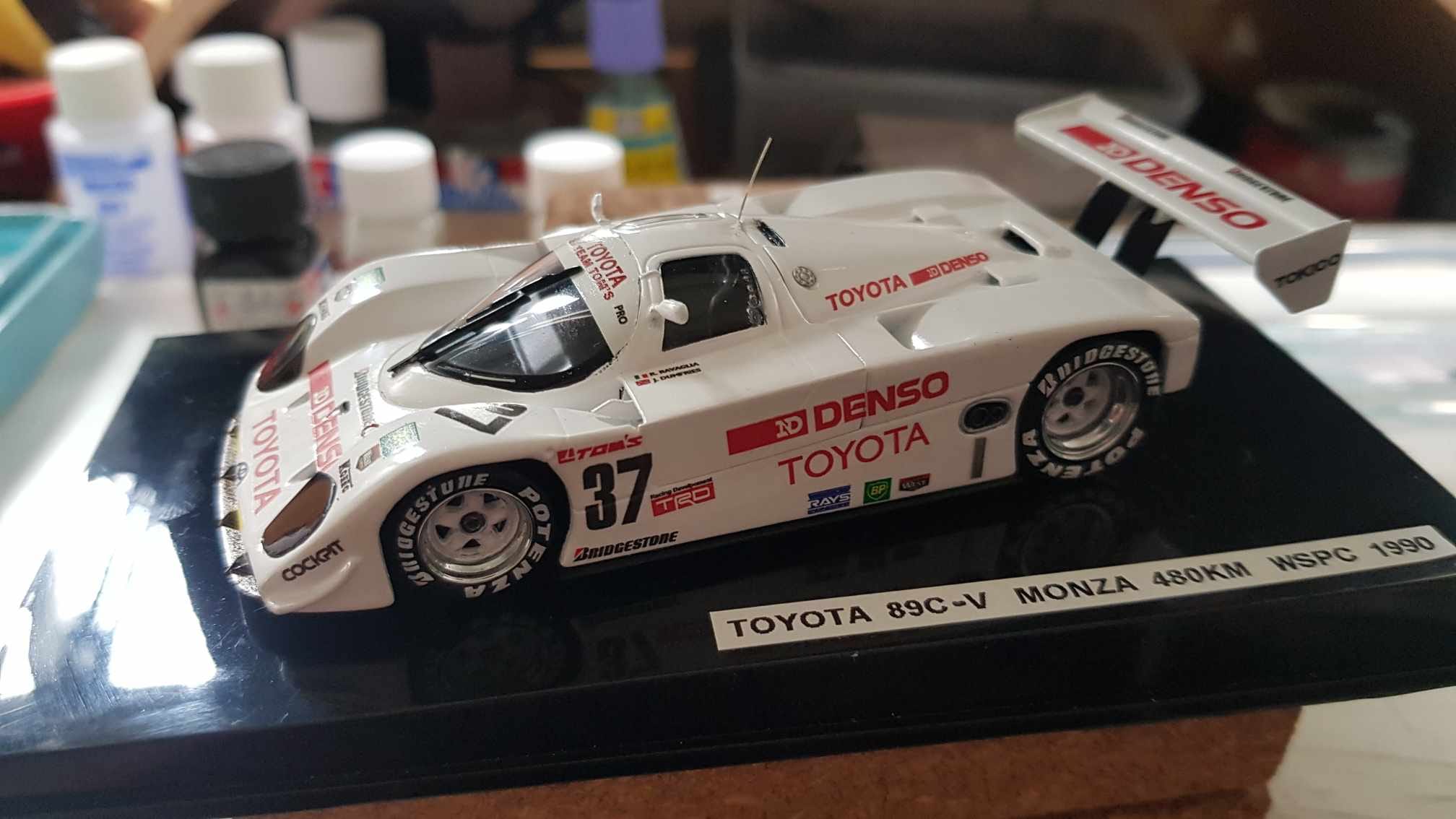 Modified 1:43 Group C Toyota 89C-V model