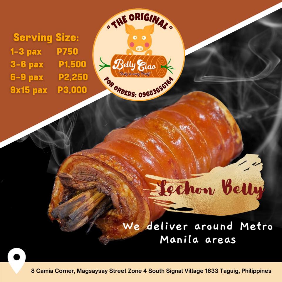 The Original Belly Ciao Taguig Branch - 𝗬𝗼𝘂 𝗰𝗮𝗻’𝘁 𝗴𝗼 𝘄𝗿𝗼𝗻𝗴 𝘄𝗶𝘁𝗵 𝗕𝗲𝗹𝗹𝘆 ...
