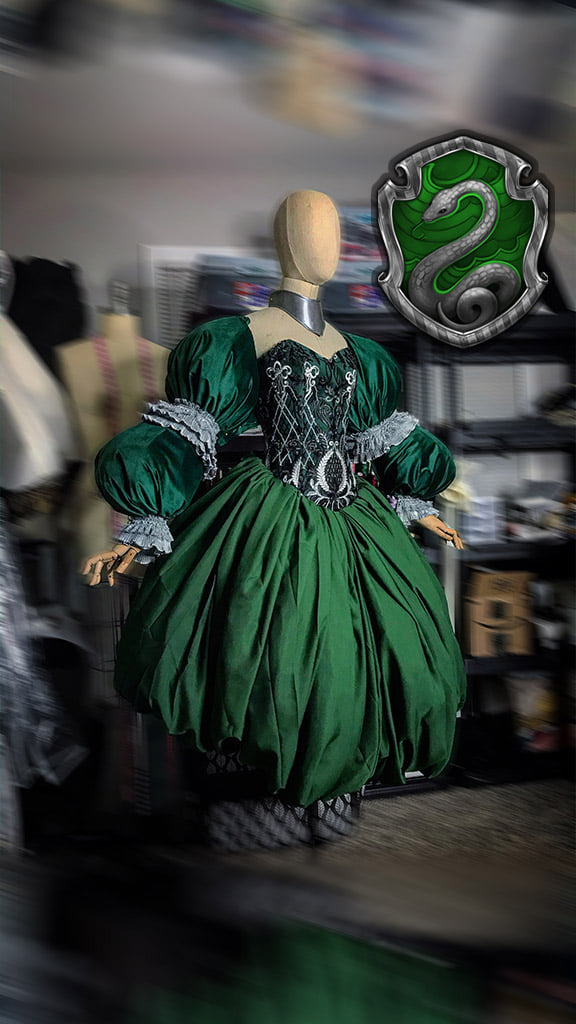 It's giving Hermione at the Yule Ball energy!