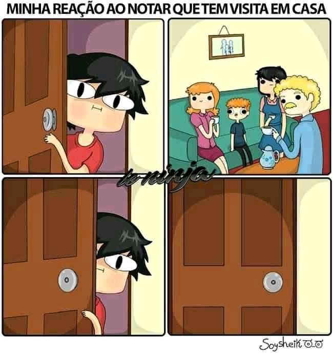 Memes acessíveis - Descrição da imagem: Tirinha de 4 quadros MINHA ...