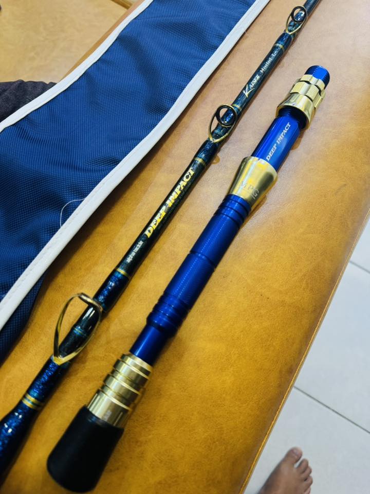 Alpha Tackle MPG Deep Impact KAISER Model T Very sensitive Power Blank stimm 15 Gold Ring pemikat Jenak dan Borone Cukup Sempurna Complete with Bag -Rm2550 Made In Japan Cod Shah Alam 0195508431