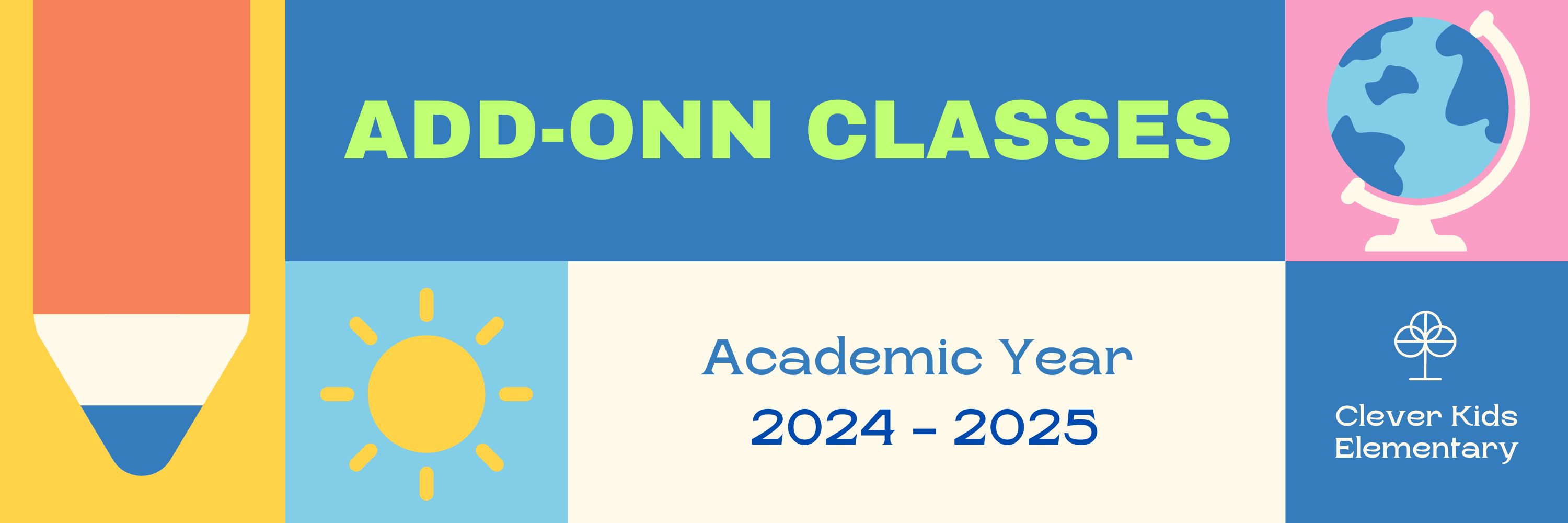 Add-Onn Classes