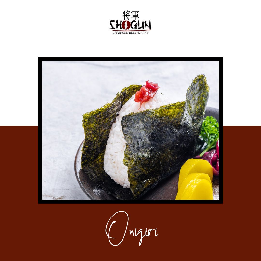 Shogun - Indulge in the cultural charm of Onigiri at Shogun. 🍙 These ...