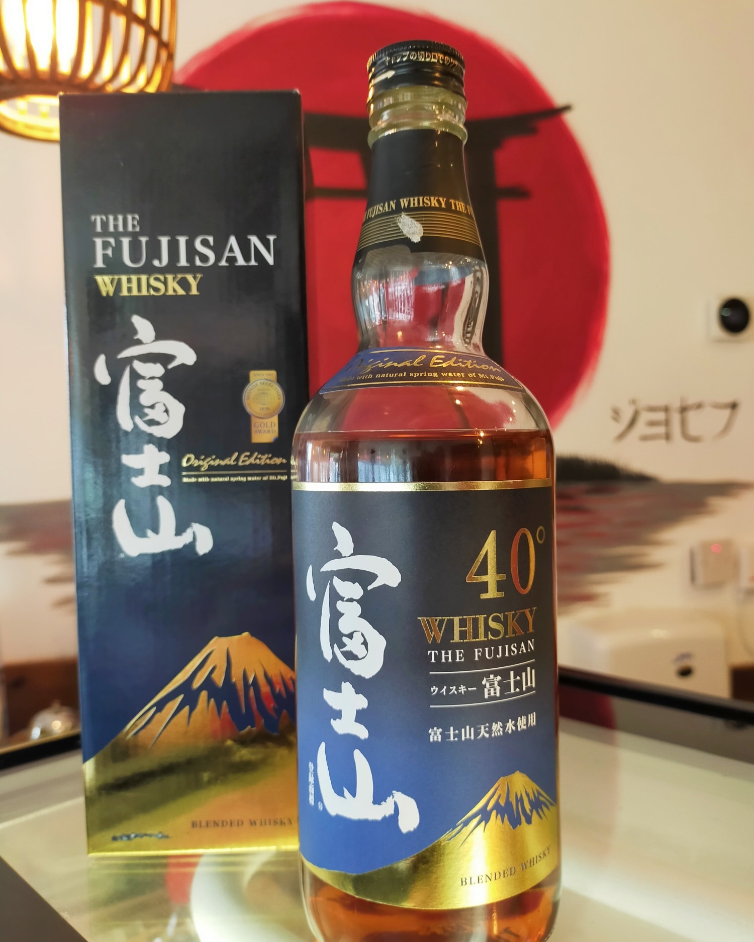 The Fujisan Original Edition Japanese Whisky is named after the