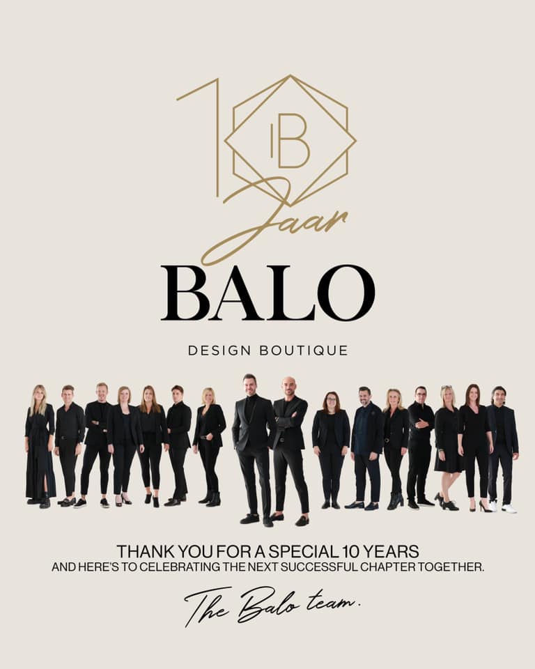 10 special years. Thanks to you!... - Balo Design Boutique | Facebook