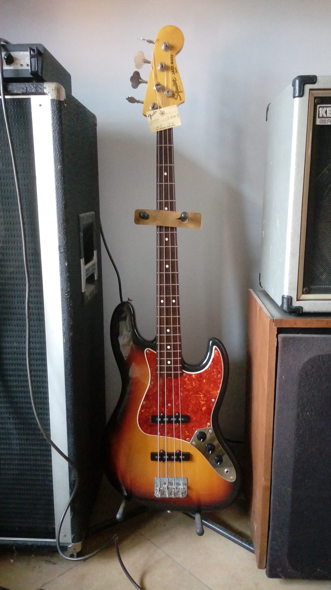 A 1982 Greco Spacy Sound JB-500 Jazz. @otisfunkyjunk