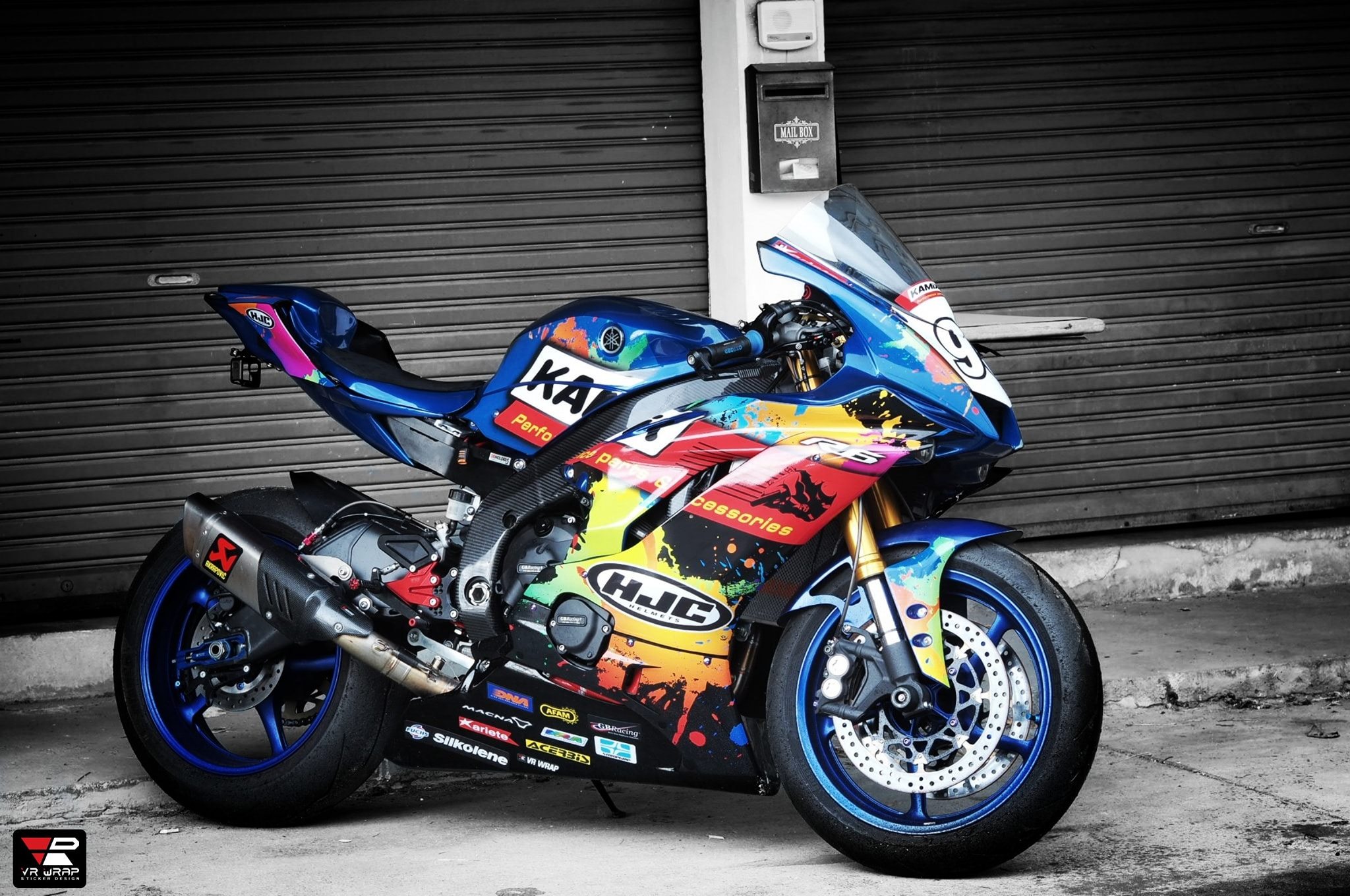 VR Wrap - Yamaha R6 Kamix Racing Team Concept ออกแบบและ... | Facebook