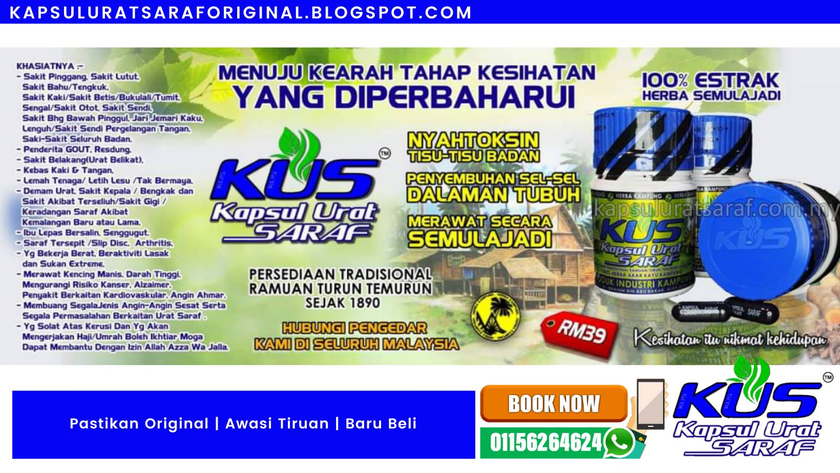 Kapsul Urat Saraf Original Home Facebook