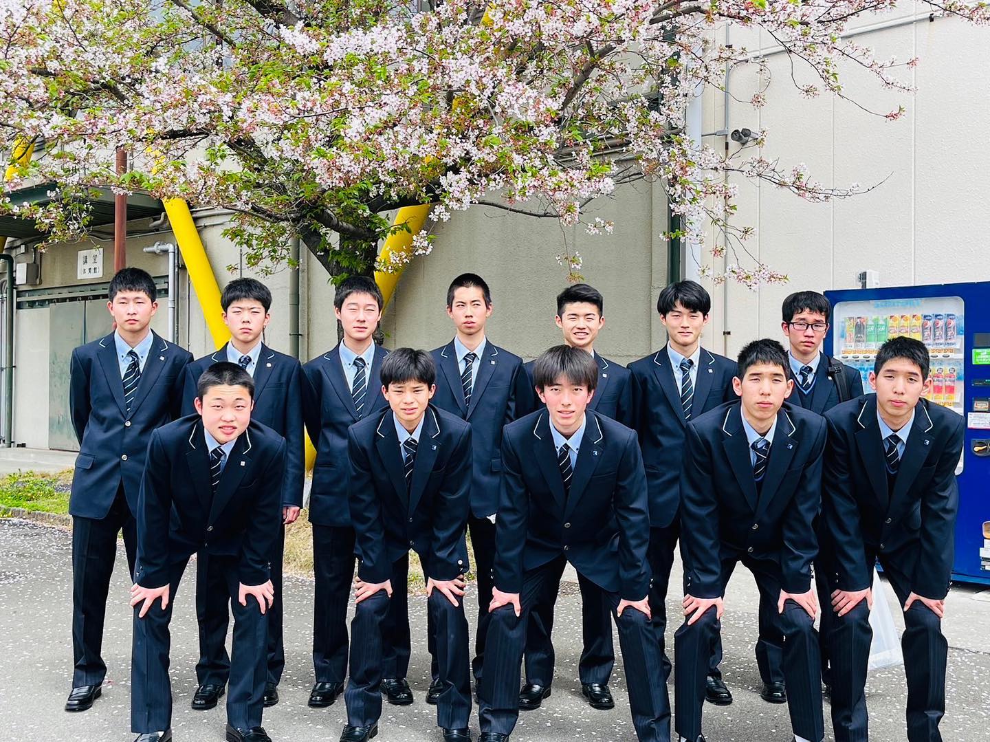 柏原バドミントンチーム🏸 ⁡ 【東大阪大学柏原高校】 ⁡ 第61期生入学式