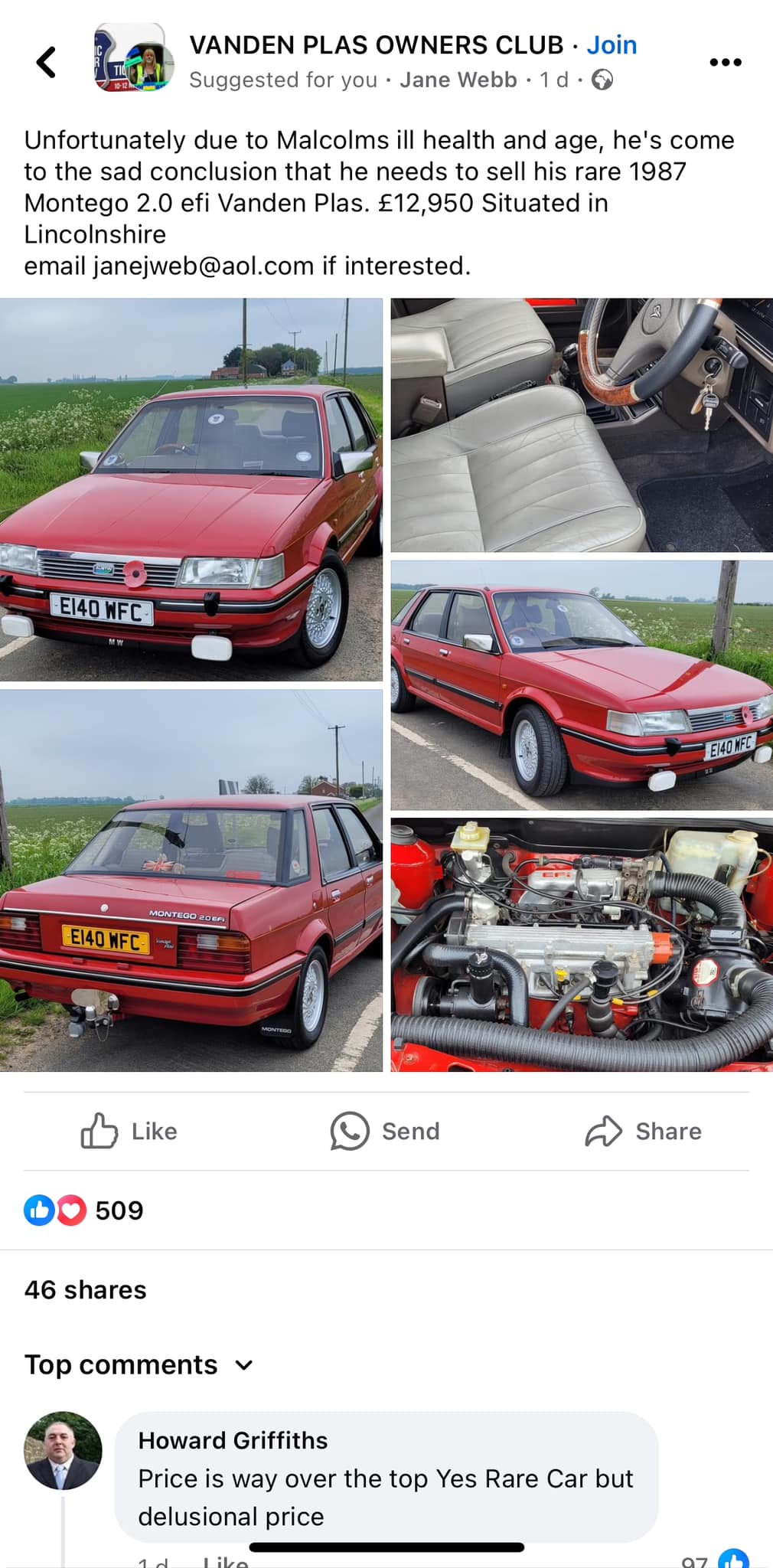What is the dullest car apart from the Montego?