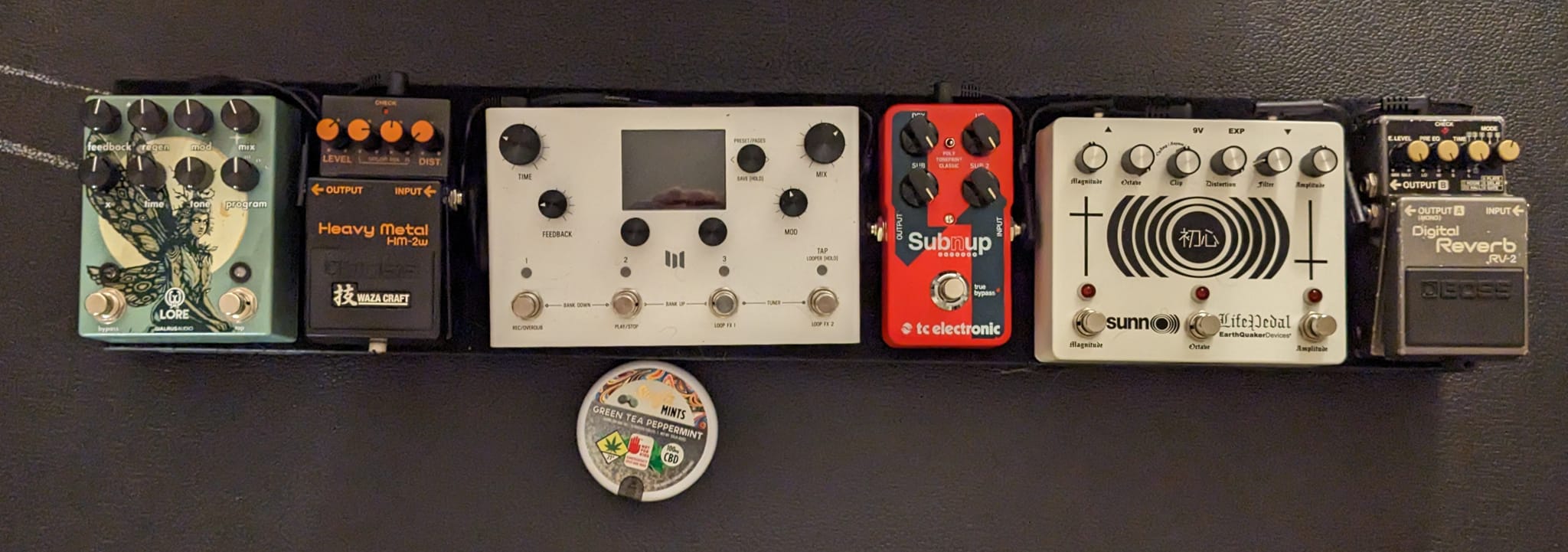Pedaltrain setup with Voodoo X4 power management