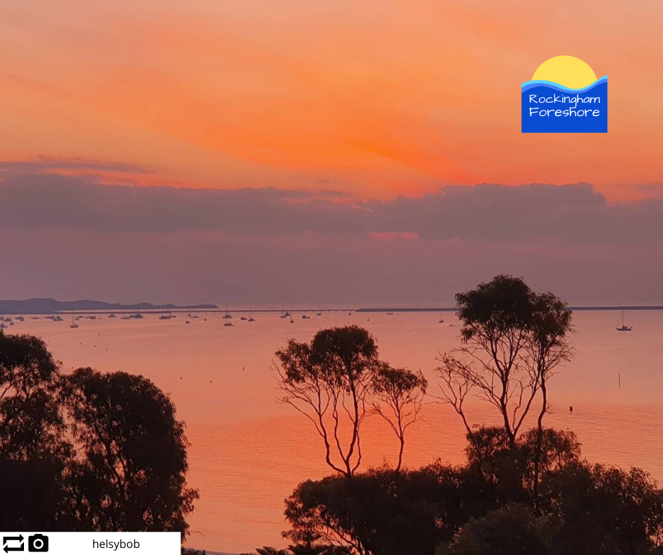 Rockingham - Another beautiful sunset over the Rockingham Foreshore ...