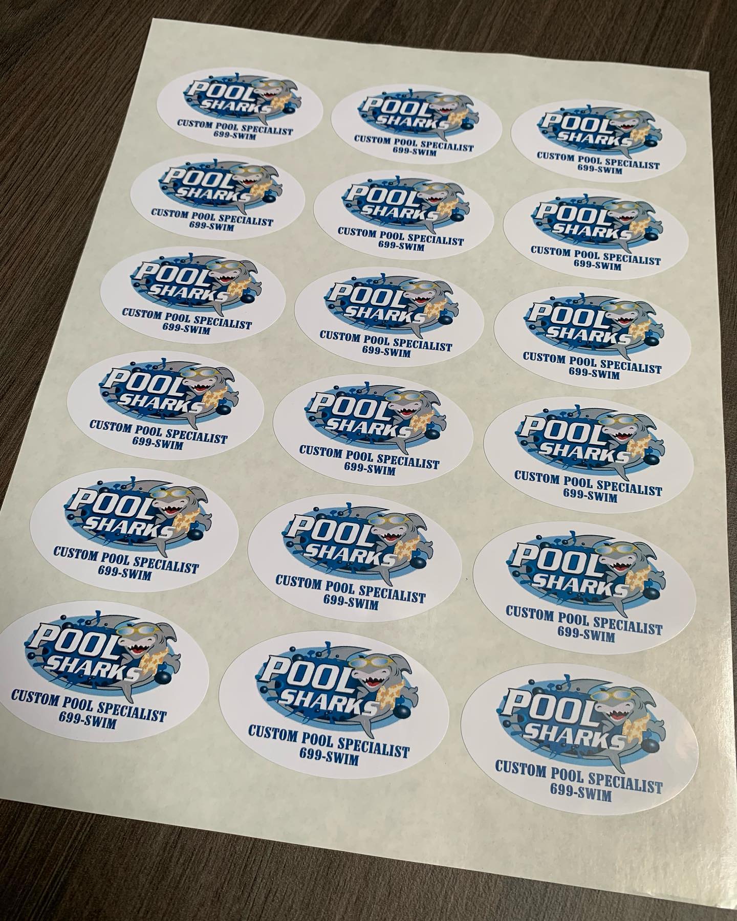 Label it Aruba - Fresh labels made for Pool Shark Professionals 🦈 🤩 # ...