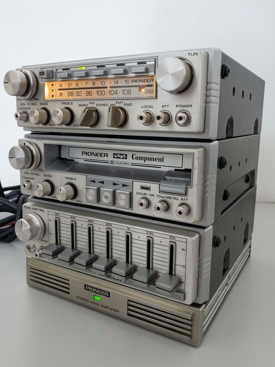 Pioneer ts-205 car audio system