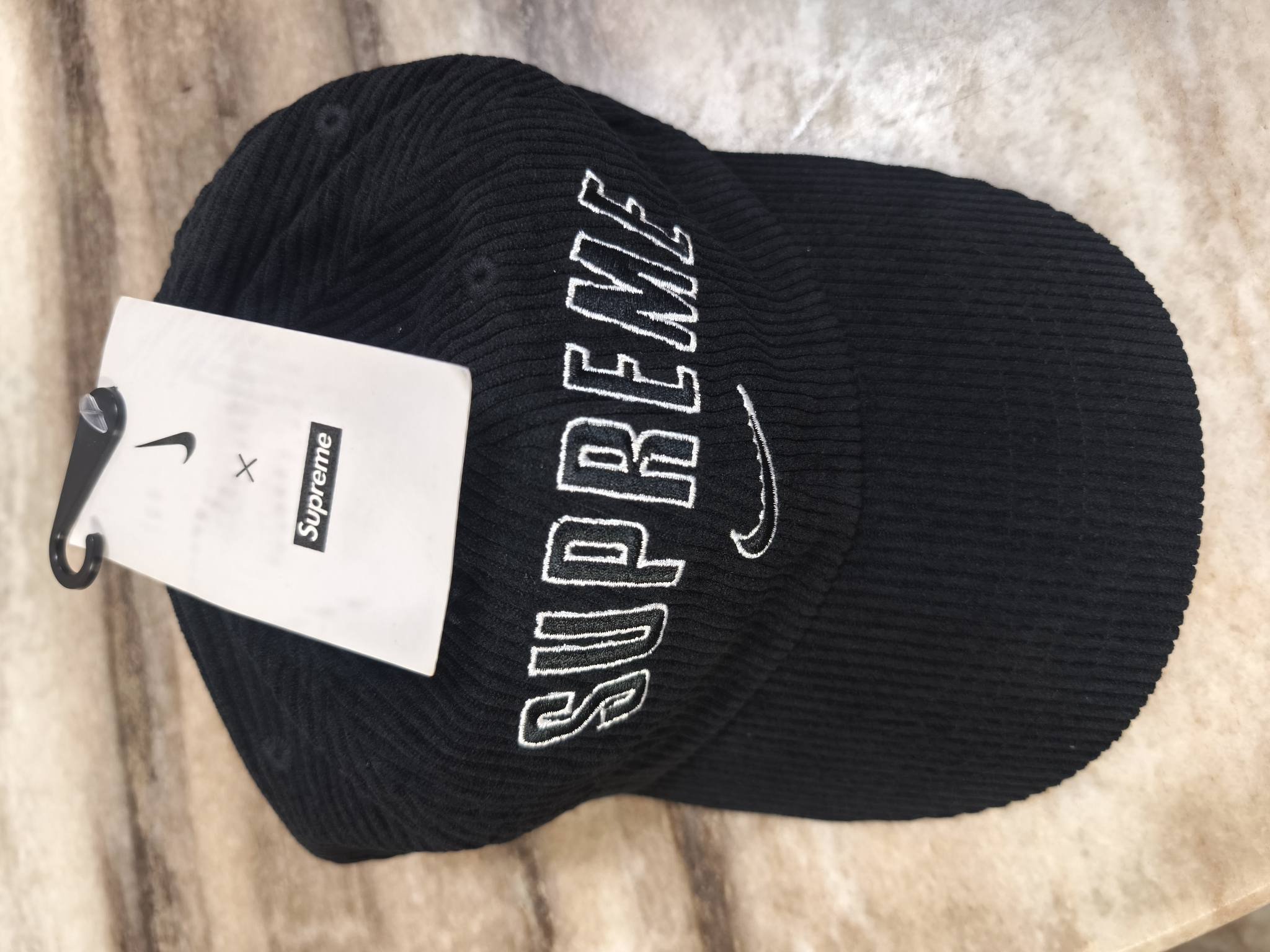 Supreme x Nike arc corduroy 6-panel cap for sale