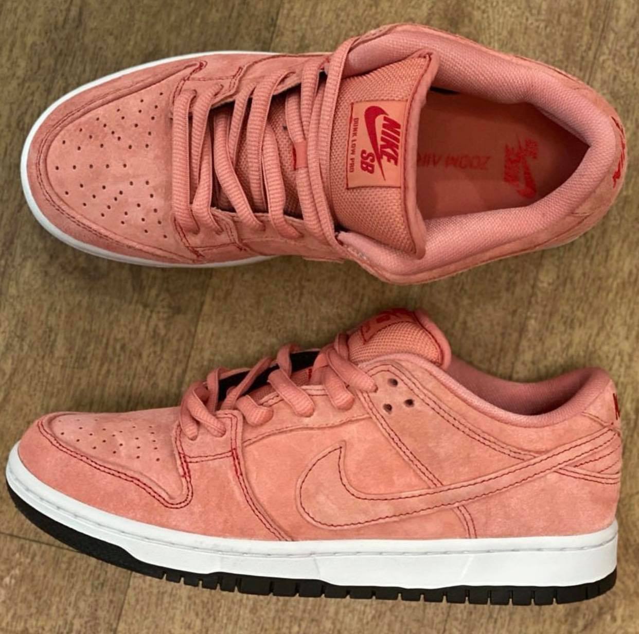 First look at the Nike SB Dunk Low “Pink Pig” inspired by