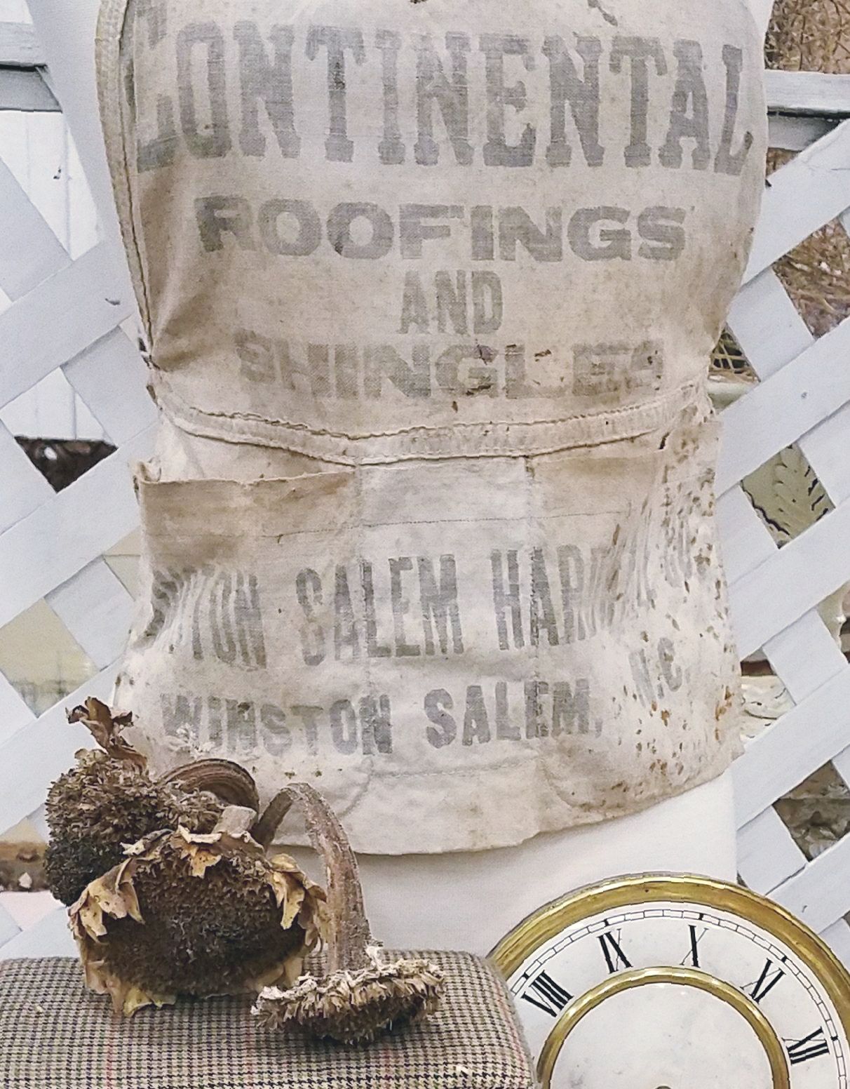I found these aprons at the State Street store when we went to the