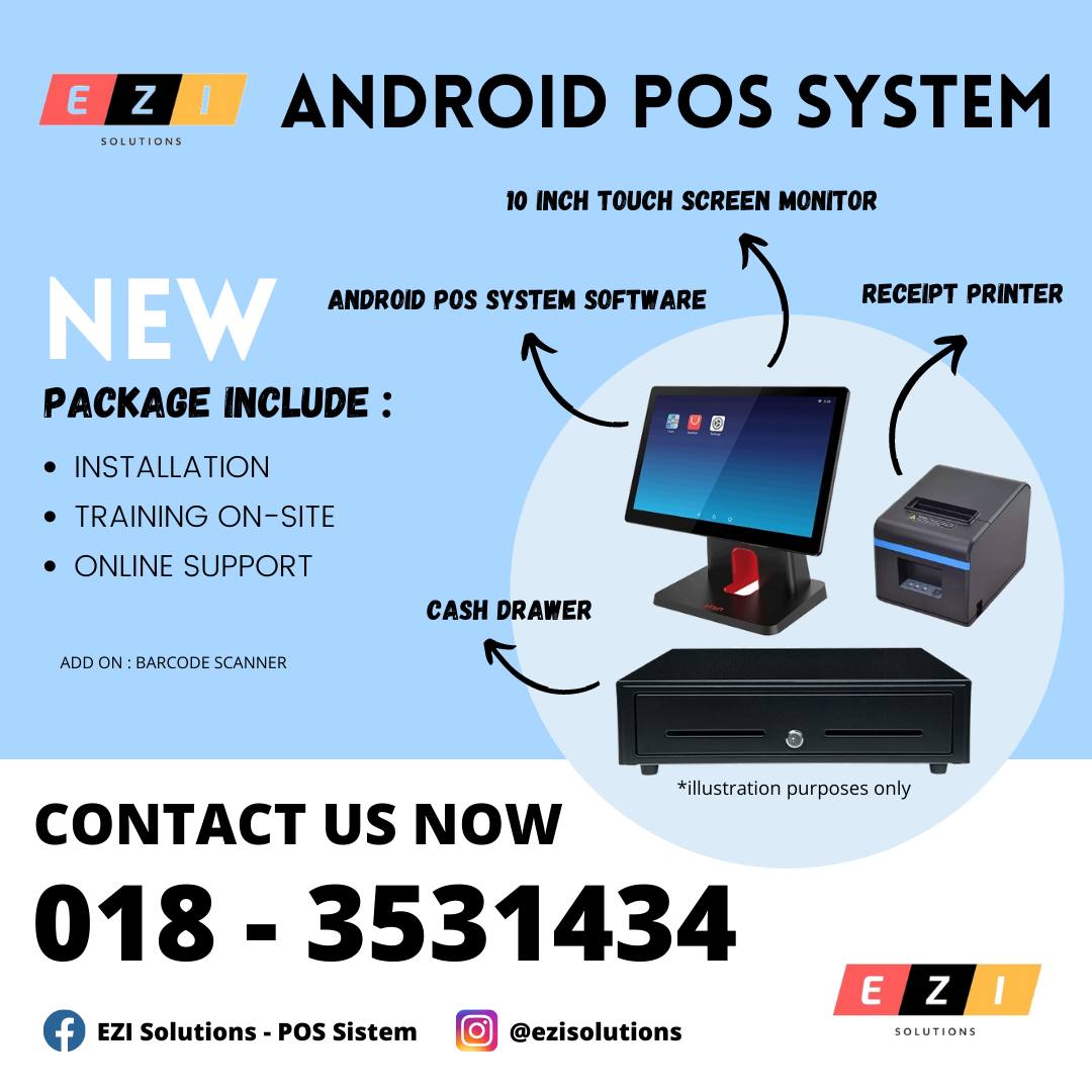 NEW ‼️ ANDROID POS SYSTEM ‼️... - EZI Solutions - POS sistem | Facebook