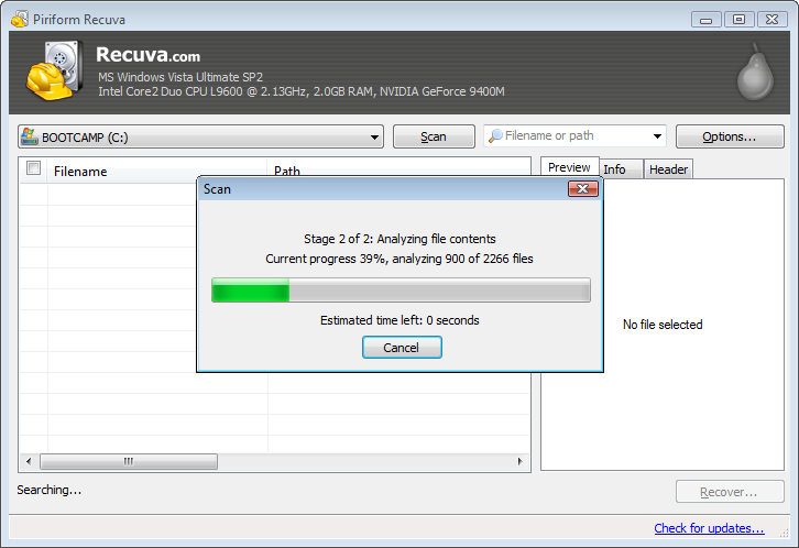 FileEagle.com - Recuva recovers files from your Windows...
