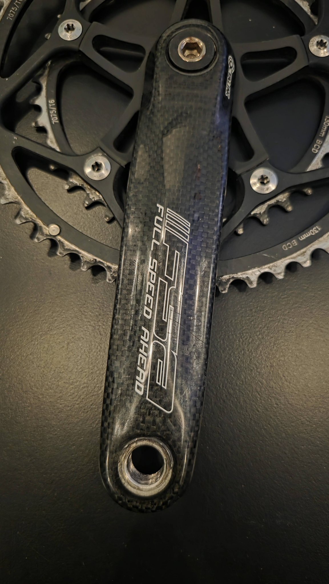 FSA Carbon Crankset 53/39t for sale