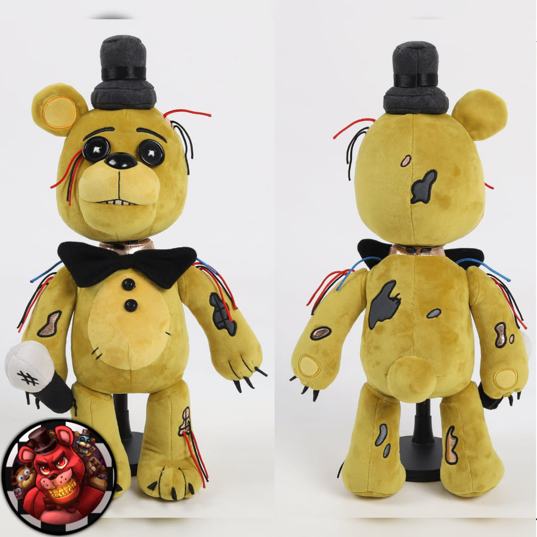 🐻🍕NEW LOOK AT THE WITHERED GOLDEN FREDDY HEX PLUSH!!🍕🐻 #Fnaf