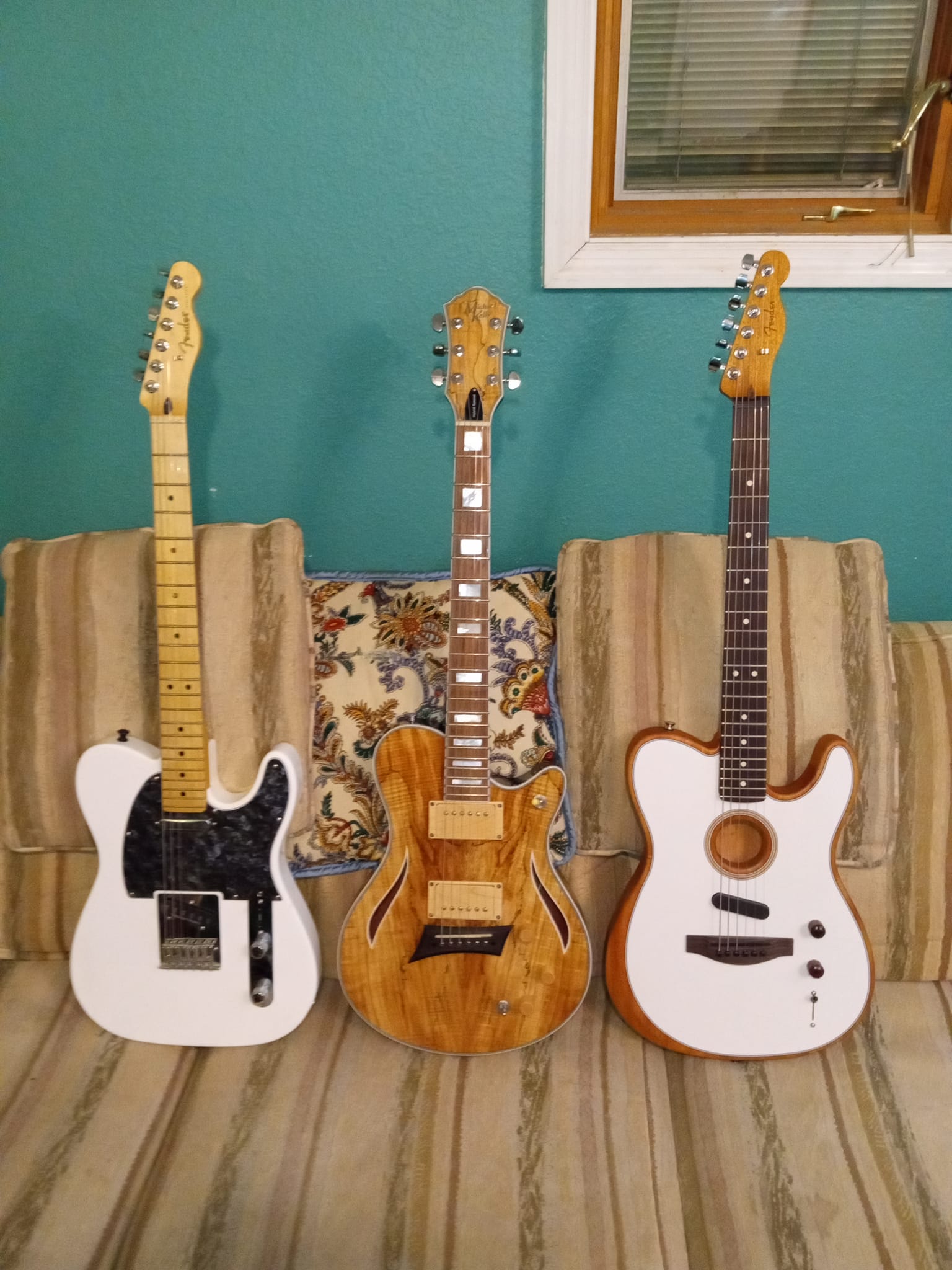 Acoustasonic Telecaster mods and upgrades