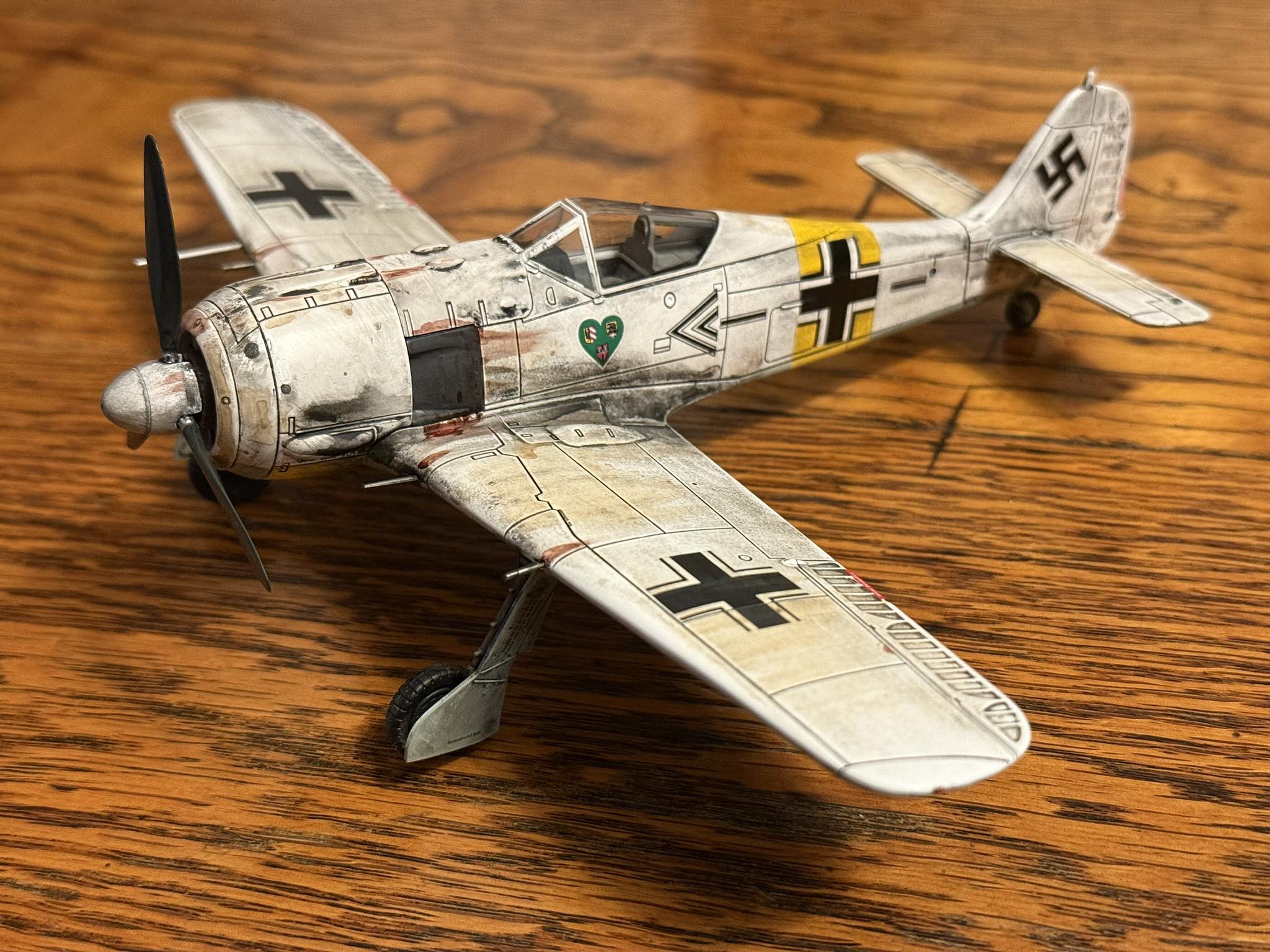 Franklin Mint 1/48 Ju-52 diecast model in Norway winter scheme